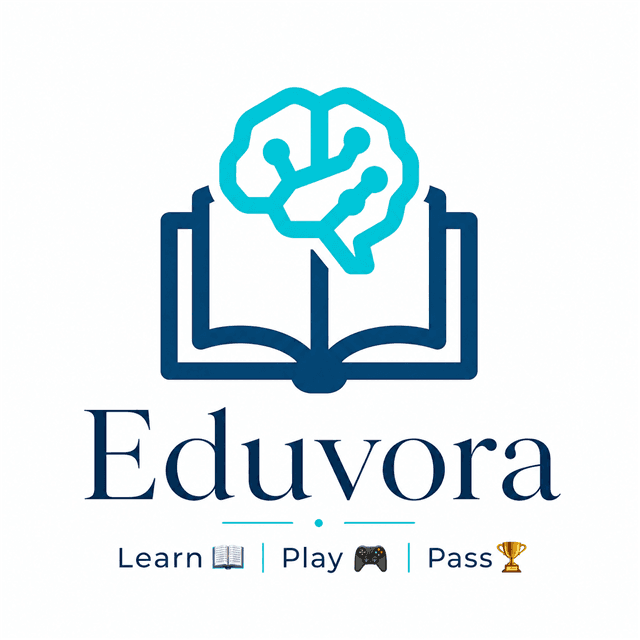 Eduvora — Learn, Play, Pass